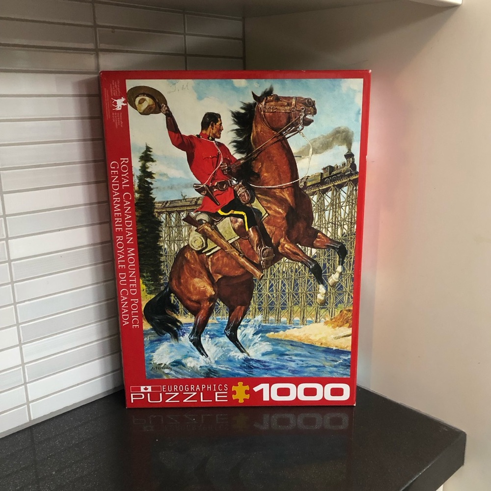 Eurographics Royal Canadian Mounted Police 1000 piece puzzle